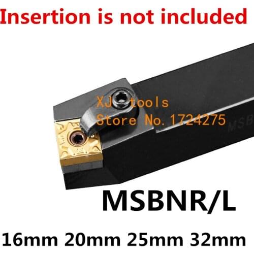 1PCS MSBNR1616H12 MSBNR2020K12 MSBNR2525M12 MSBNR3232P12 MSBNL2020K12 MSBNL CNC Lathe Cutting Tools External Turning Tool Holder