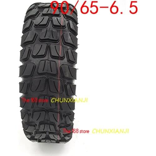 11 Inch Non-slip Off Road Vacuum Tire for PFULUO X-11 Electric Scooter Black Solid Wheel Rubber Replacement Outer Wear