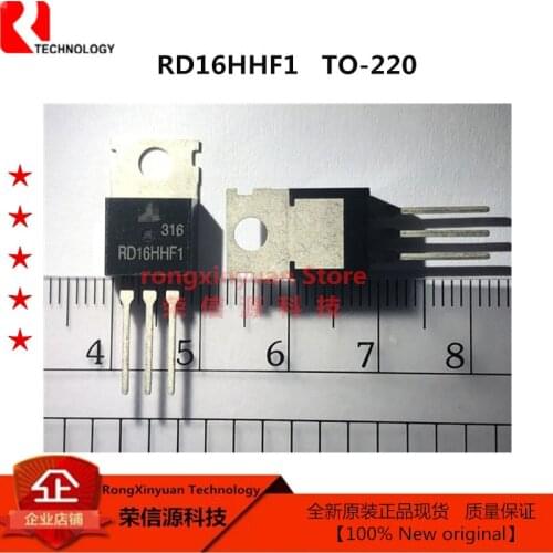 2 pcs/lot RD16HHF1 TO-220 RF POWER MOS FET Silicon MOSFET Power Transistor 30MHz,16W New original