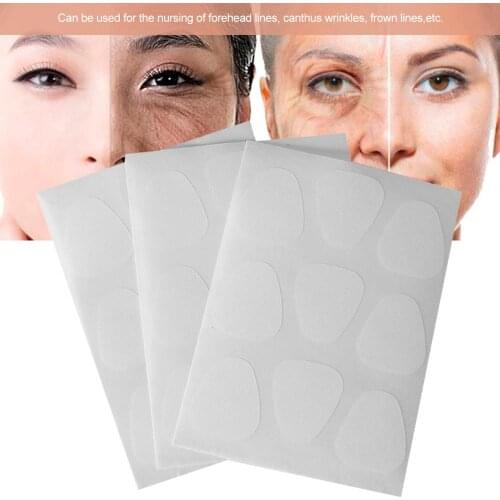 24 Pcs / Box Forehead Anti-Wrinkle Facial Lifting Firming Moisturizing Repair Skin Eliminate Crows Feet Thin Face Beauty Pastes