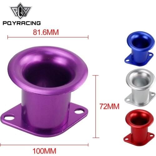 Aluminum Turbo Flange Turbo Inlets BOV Botton Inlet Blow Off Valve Adapter PQY5754