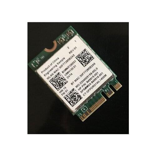 Wireless Adapter Card for Broadcom BCM94371ZAE WiFi Wlan Wireless NGFF Card BT 4.1 867Mbps HP 849915-001