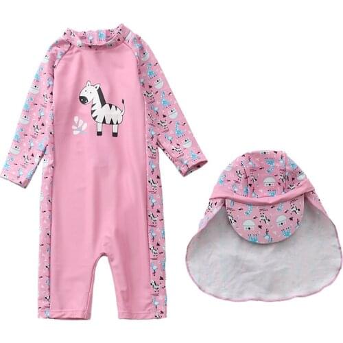 Childrens Swimsuit Girls One-Piece Swimwear Infants and Toddlers Cute Girls XYY-57