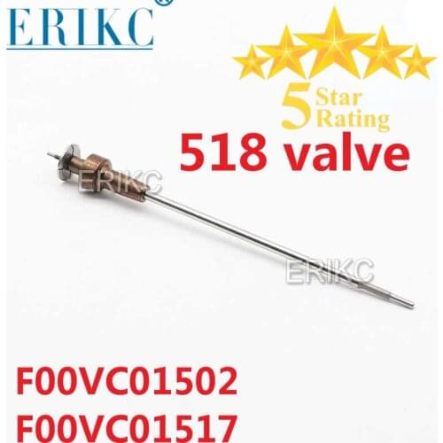 F00VC01517 F00VC01502 Diesel Injector Valve 518 for Bosch Fuel Injectors 0445110429 0445110369 0445110382 0445110478 0445110595