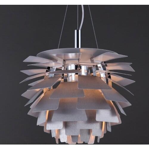 Nordic Creative Pine Cone Chandelier Living Room Bedroom Dining Room Aluminum Modern Chandelier Bar Decoration Loft Chandelier