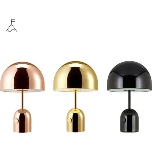 Nordic creative table lamp modern personality Living Room Study Bedroom Bedside Mushroom Shape led desk lamp Home decor Fixtures