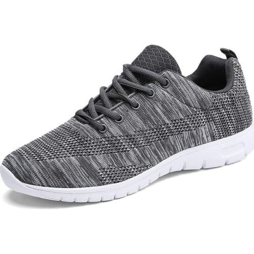 Cheap Man Tennis Shoes Sneakers Men Trend Comfortable Sports Shoes Male Ultra Light Walking Shoes Black Zapatillas Big Size 47