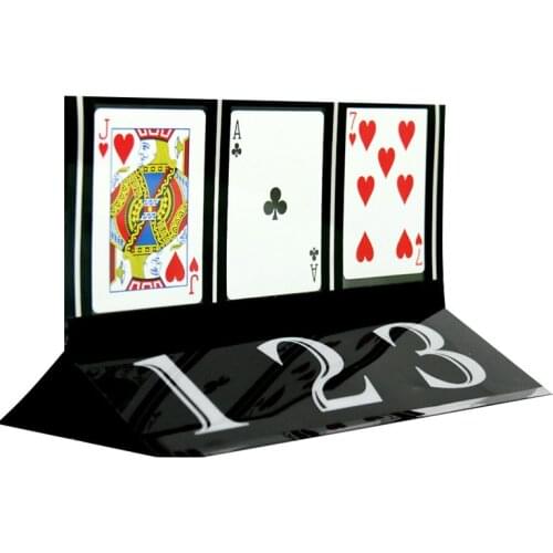 Trio Card Prediction The 3 Predictions Written Magic Tricks Close Up Accessory Gimmick Props Mentalism Classic Toys Magician