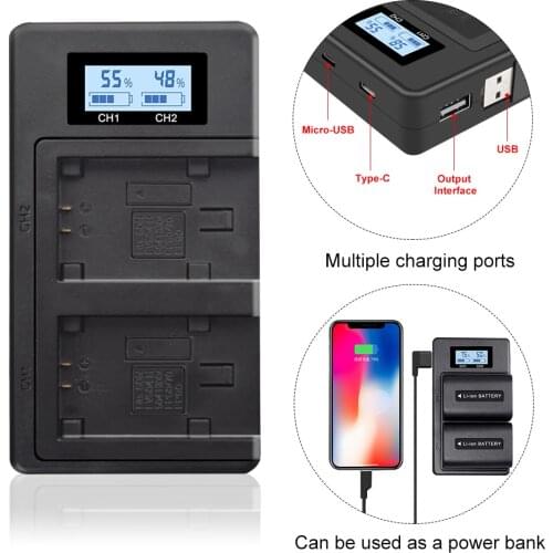 PALO NP-FV100 NP FV100 NPFV100 FV100 LCD USB Battery Charger for SONY NP-FV30 NP-FV50 NP-FV70 SX83E SX63E FDR-AX100E