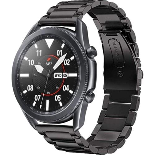 Strap For Samsung Galaxy Watch 3 45mm 41mm Bracelet 20mm 22mm Stainless Steel Band For Smart Watch Samsung Galaxy Watch 3 Strap