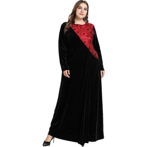 Modest Fashion Holiday Khimar Muslim Abaya Dresses For Dubai Girls