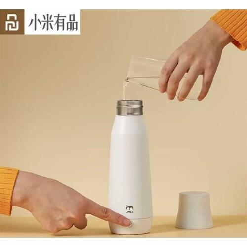 Youpin JMEY Smart Thermos Bottle Water Electric Heating Cup Portable Insulation Mug Car Electric Cup Travel Kettle Water Heater