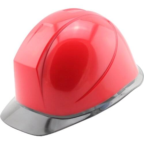 Construction Safety Helmet with Clear Brim, 6-Point Suspension, Damping Cotton, Adjustable Hard Hat for Climbing, Outdoor