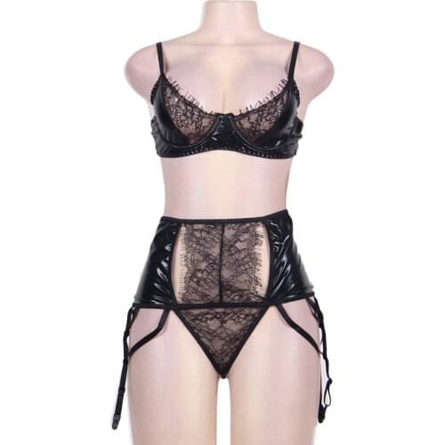 DL17 2017 Hot Sell Sexy Lingerie Hot Mesh Net Baby Doll Dress Erotic Lingerie Black Tulle Women sexy costumes sexy underwear