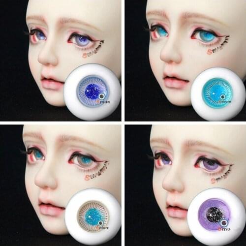 1/12 1/8 1/6 1/4 1/3 Scale BJD Make Up Accessories Doll 6mm-26mm Full Size Glass Eyeball For BJD/SD YOSD MSD SD13 SSDF C01001