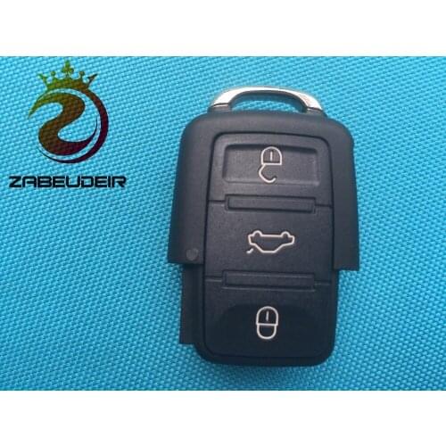 1pcs new replacement For Vvw Passat Polo Golf Touran Bora Ibiza Leon Octavia Fabia 3 Buttons Remote Key FOB Case shell NO LOGO