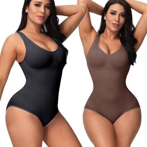 Bodysuit Shapewear Waist Trainer Full Body Shaper Women Tummy Control Slimming Sheath Abdomen Shapers Slim Corset Modeling Belt