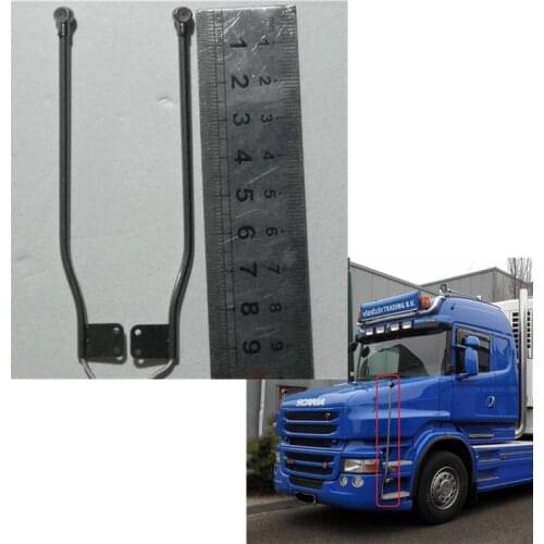 Tractor Trailer Truck Modification Accessories Metal Vertical Led Light Lamp For 1:14 Rc Car Tamiya Scania R620 56323 R730 Toys