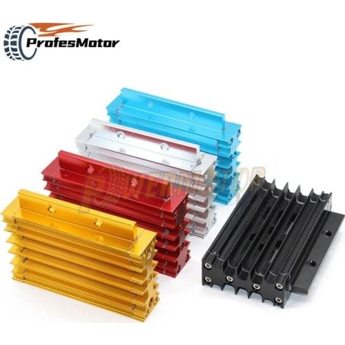 CNC Cooling Radiator Oil Cooler Kit Aluminum Alloy Oil Cooler Kit For 110CC-150CC ATV LIFAN 110 125CC CRF Pit Dirt Bike