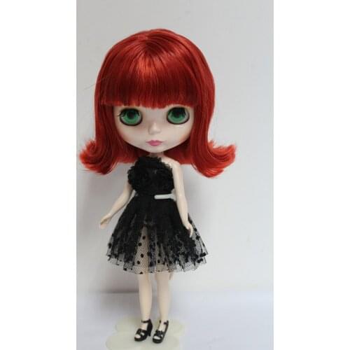 Free Shipping big discount RBL-48DIY Nude Blyth doll birthday gift for girl 4 colour big eyes dolls with beautiful Hair cute toy