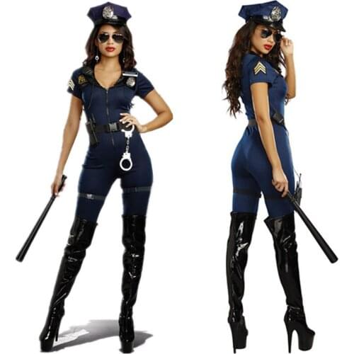 LoveyRoyal Womens Uniform Cosplay Game Uniform Seduction, Party Carnival Stage Sexy Performance Suit Suit