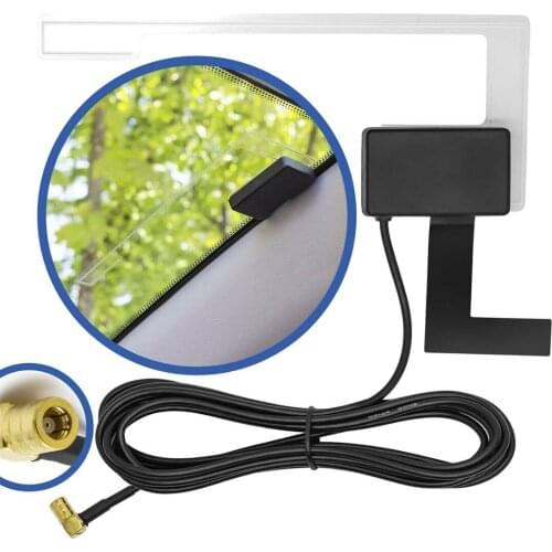 Mayitr 1pc Car DAB + Disc Antenna Active Radio Adapter For JVC Kenwood For Sony Alpine Pioneer Parts Accessories