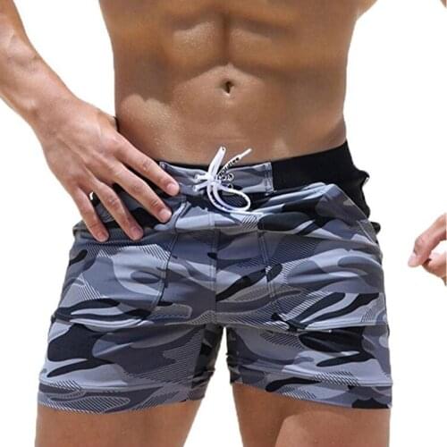 MOONBIFFY Men's Sports Swimming Trunks