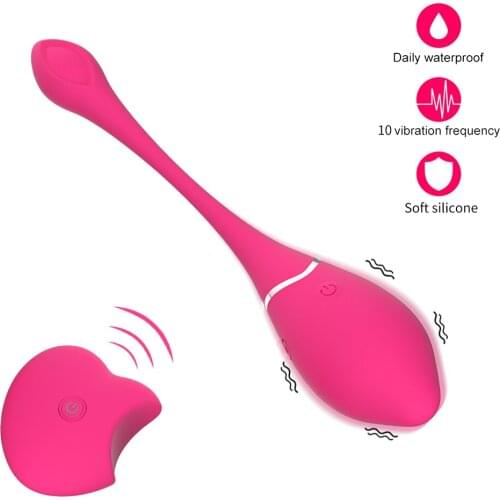 Soft Kegel Ball Remote Control Vibrating Egg Female Masturbation Tool G-spot Vagina Stimulator Clitoral Massager Adult Products