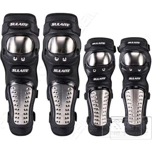 4-piece Set Motorcycle Knee Elbow Protective Pads Motocross Skating Knee Protectors Riding Protective Gears Pads Protection