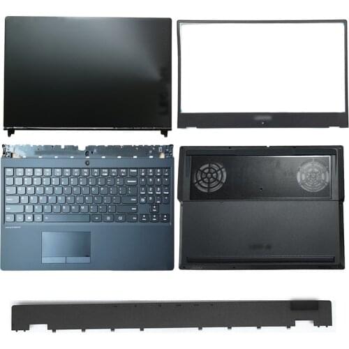 Original New Laptop LCD Back Cover/Front Bezel/Backlit Keyboard/Palmrest/Bottom Case For Lenovo Legion Y530 Y530-15ICH