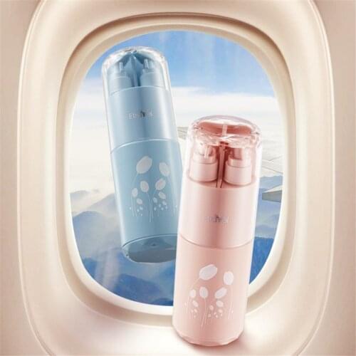 Portable Travel Wash Set Multifunction Creative Travel Cup Toothpaste Shampoo Storage Bottle Bathroom Toothbrush Organizer Box