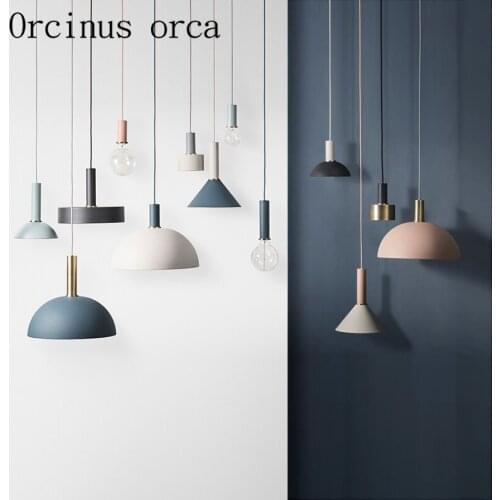 Nordic Industrial Wind restaurant chandelier creative personality post-modern simplicity iron Chandelier free shipping