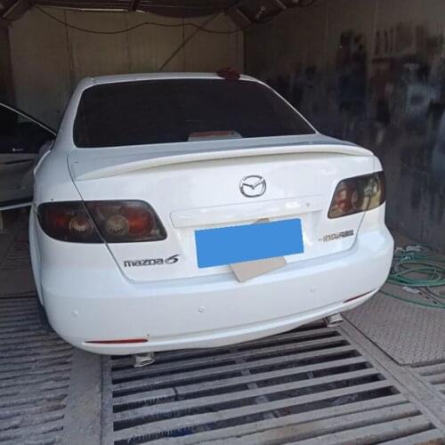 For Mazda 6 Spoiler 2003 2004 2005 2006-2013 Mazda6 Sedan DKDD Spoiler ABS plastic Material Car Rear Wing Color Rear Spoiler