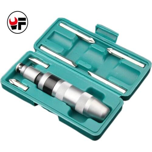 7PCS IMPACT SCREWDRIVER Hand Tool Set remove stubborn nut rust screw hammer screwdriver tapping bit CRV material DAJ019