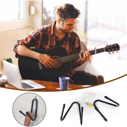 2pcs multipurpose V-shaped Guitar Storage Hanger Scooter Hook Adjustable aluminum alloy Hook 5.12 x 3.15 x 3.54inch