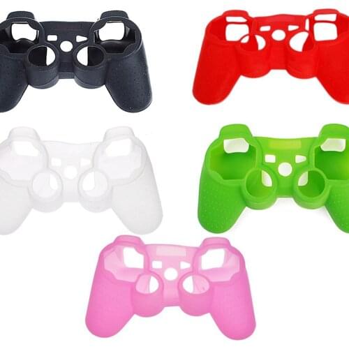 Xunbeifang 6 Colors Silicone Cases Protective Controller Skin Cover For PS3