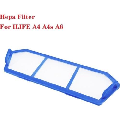 1/2Pcs Hepa Filter for ILIFE A4 A4s A6 Robot Vacuum Cleaner Parts Accessories Replacement