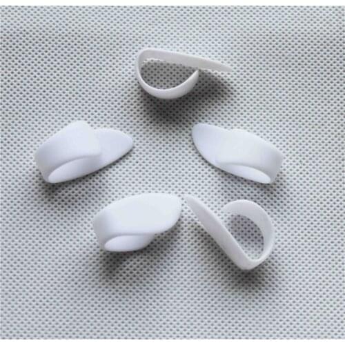 100 pcs Finger Thumb Guitar Picks, Guitar Plectrum, Picks Plectrums for acoustic, classical and electric guitars