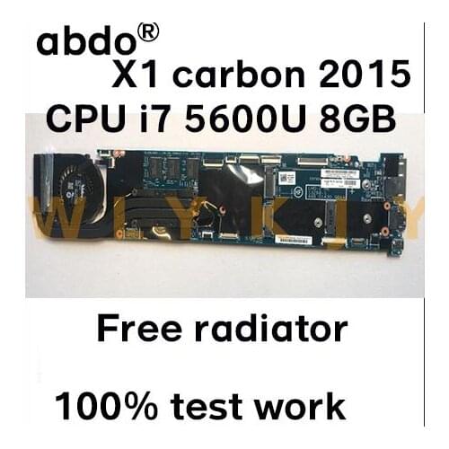 13268-1 448.01430.0011 for Lenovo ThinkPad X1C X1 carbon 2015 I7-5600U RMA 8G 00HT349 00HT361 Laptop motherboard 100% tested ok