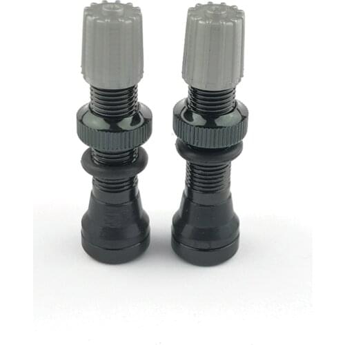 2021 1Pcs Bicycle Schrader A/V Valves 40mm CNC Machined Anodized Nipple For MTB Road Bike Tubeless Tire Rims