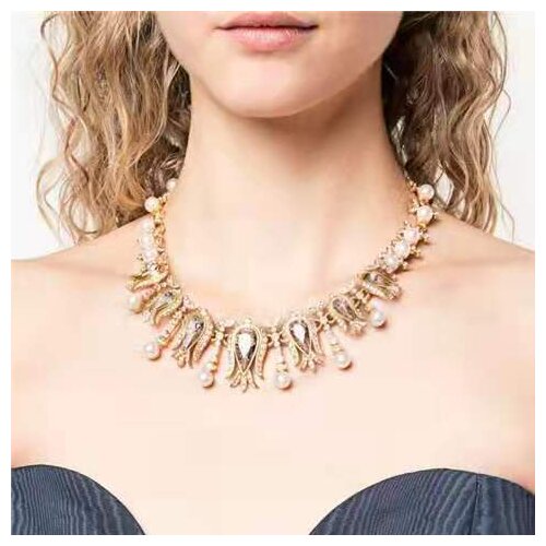 2021 Amybaby Luxury Fashion Tulip Flower Womens Stud Earring Necklace Jewelry For Party