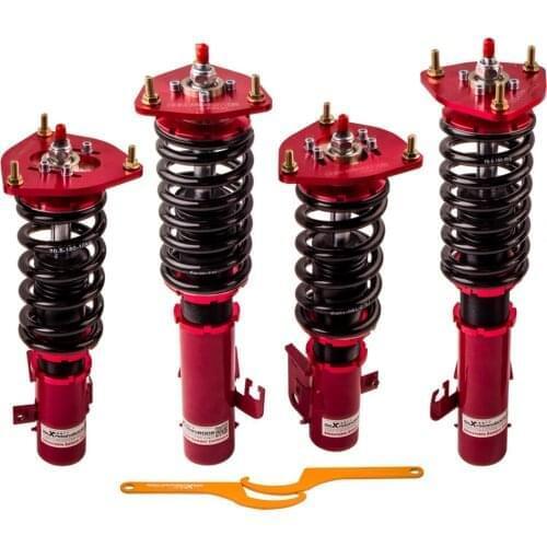 24 Ways Adjustable Coilover Spring Struts For Subaru WRX GC8 STI 1993-2001 Coil Shock Absorber