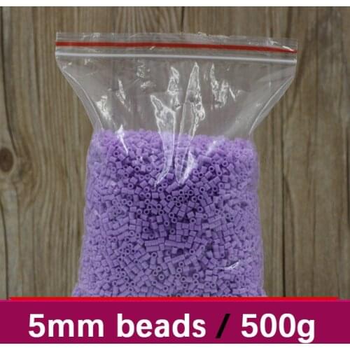 500g/bag diy toy ironing beads 5mm Hama Beads Fuse Beads jigsaw puzzle Intelligence Educational Toys