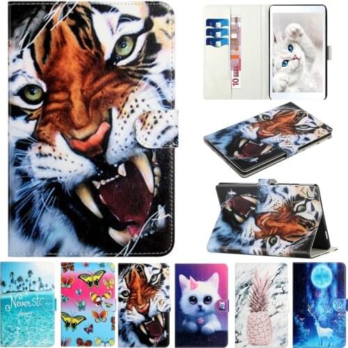 Kawaii Cat Tiger Caqa For IPad 6th 5th Generation Funda For IPad 10.2 8th 7th Case 2020 Air 4 Pro 11 Mini 4 5 7.9 Air 2 3 Case