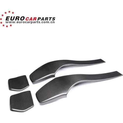 BM F80 M3 F82 F83 M4 carbon finber seat cover for 3 series 4 series F80 M3 F82 F83 M4 dry carbon finber Interior decoration