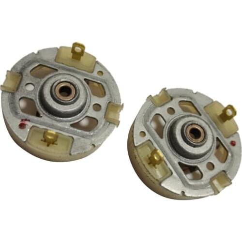 2Pcs Rs550 Motor Motor with Copper Brush Charging Drill Electric Screwdriver Brush Holder