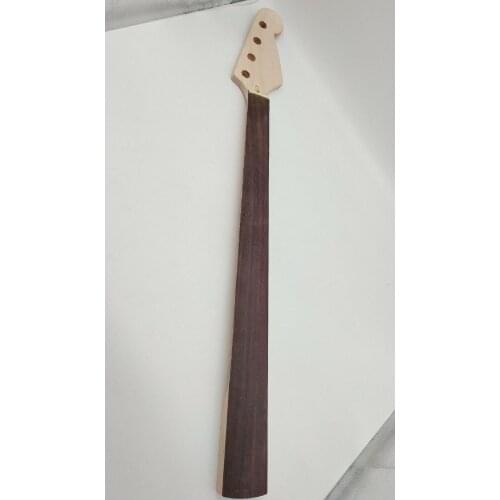 Fretless Maple 20 Fret Neck For Electric Bass Guitar Neck Parts Replacment