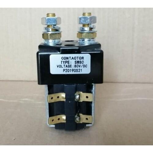 For Albright SW80 80V Contactor Type CZW100A ZJW100A SW80 72V 80V DC Contactor For Golf Cart Forklft Stacker Pallet Truck
