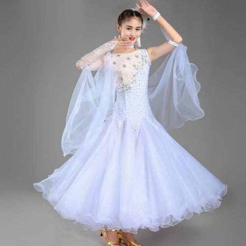 Ballroom dance competition dress standard dance dresses ballroom waltz dresses ballroom dress dancwear modern dance costumes
