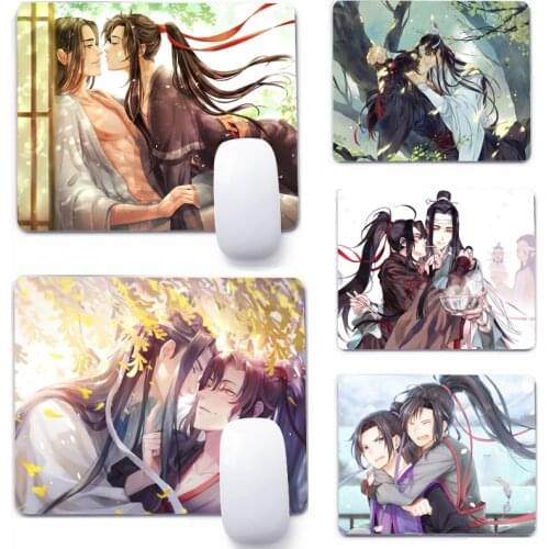 Cartoon Mo dao Zu shi 22x18cm Mouse Pad Computer Small Mouse Non-slip Pad Desktop Keyboard Pad Office Mouse Mat